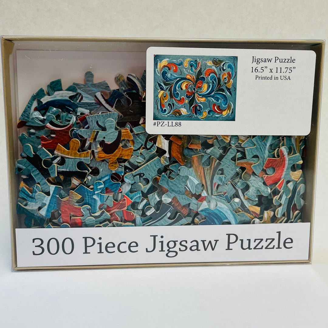 Puzzle - Lise Lorentzen Rosemaling