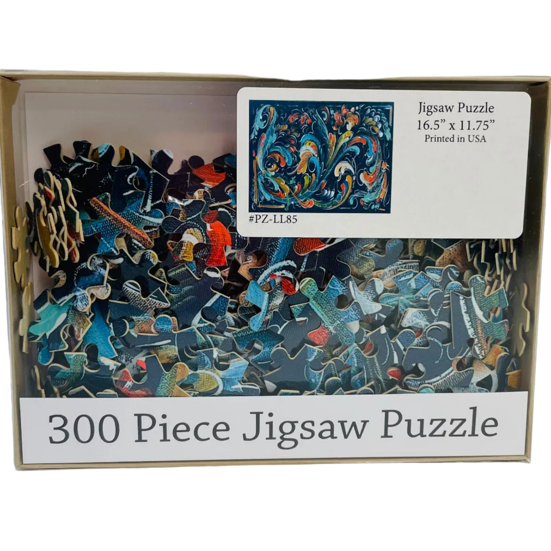 Puzzle - Lise Lorentzen Rosemaling