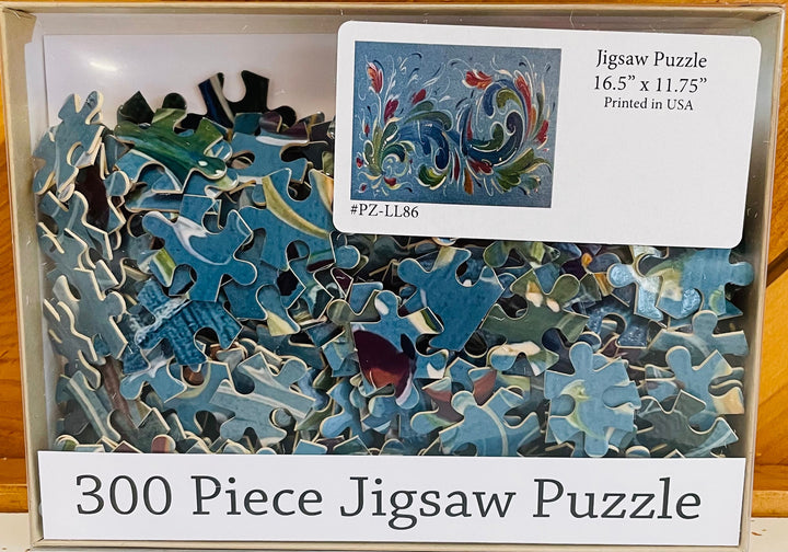 Puzzle - Lise Lorentzen Rosemaling