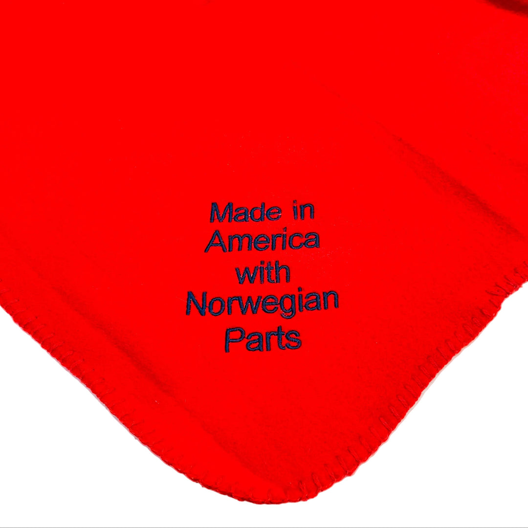 Fleece Baby Blanket - Made in America with Norwegian Parts