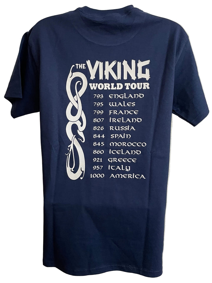 Viking World Tour T-shirt - Navy