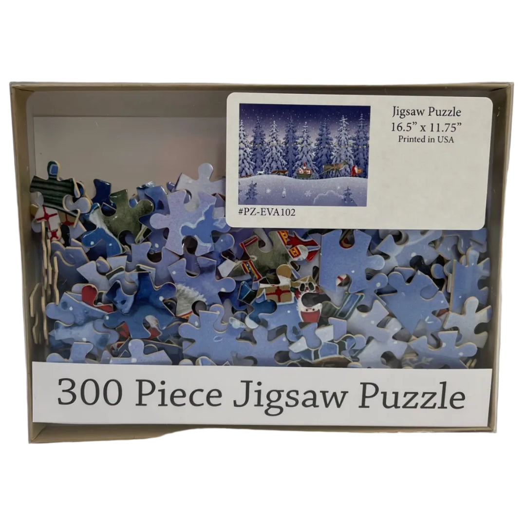 Puzzle - Eva Melhuish Tomte trekking through the snow