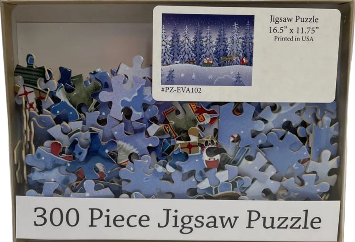 Puzzle - Eva Melhuish Tomte trekking through the snow