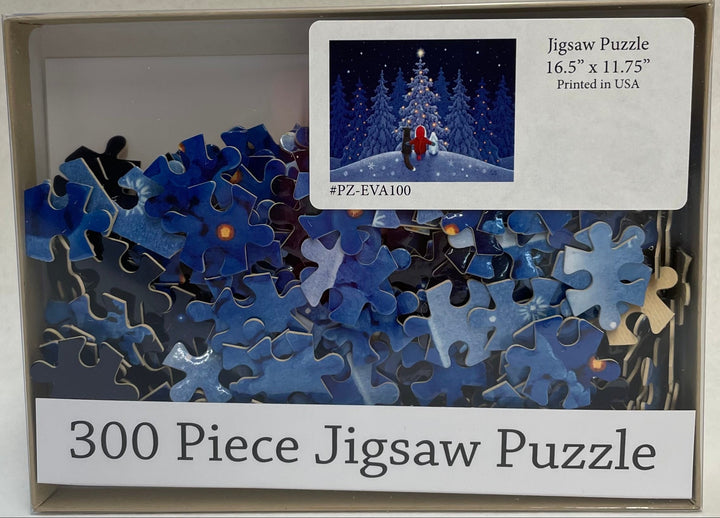 Puzzle - Eva Melhuish Tomte with Fox & Rabbit