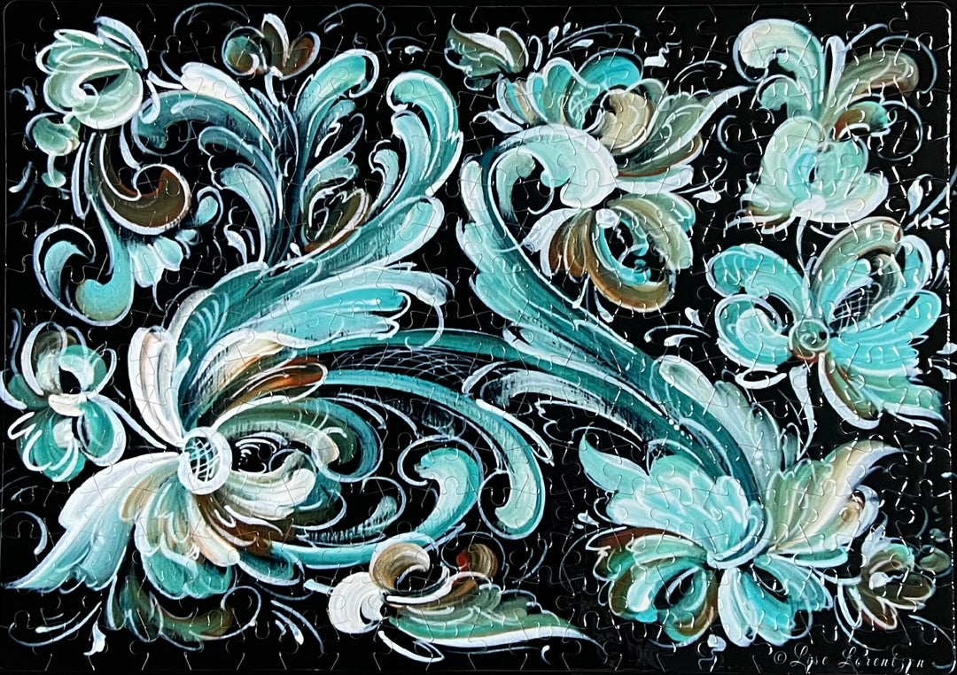 Puzzle - Lise Lorentzen Rosemaling