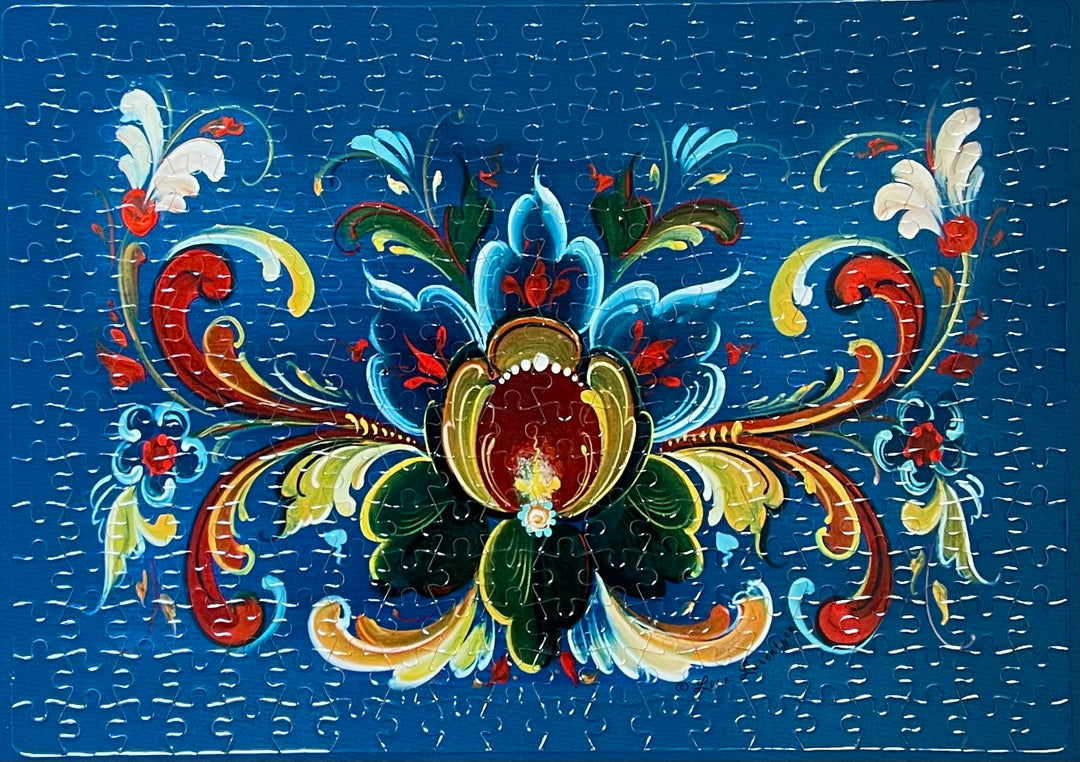 Puzzle - Lise Lorentzen Rosemaling