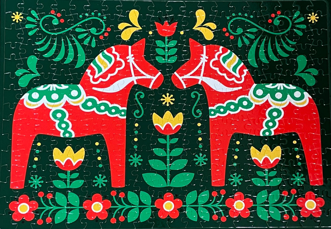 Puzzle - Dala Horses