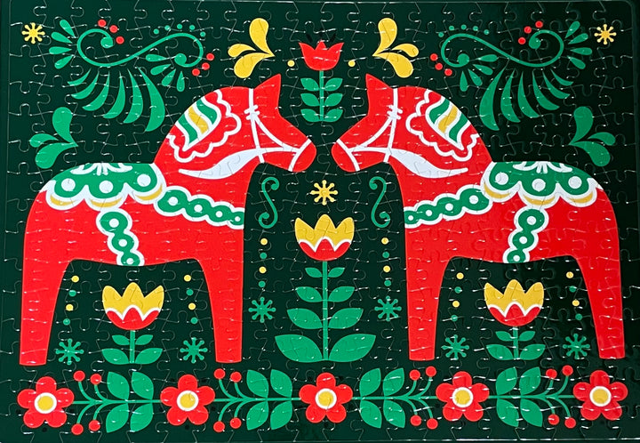 Puzzle - Dala Horses