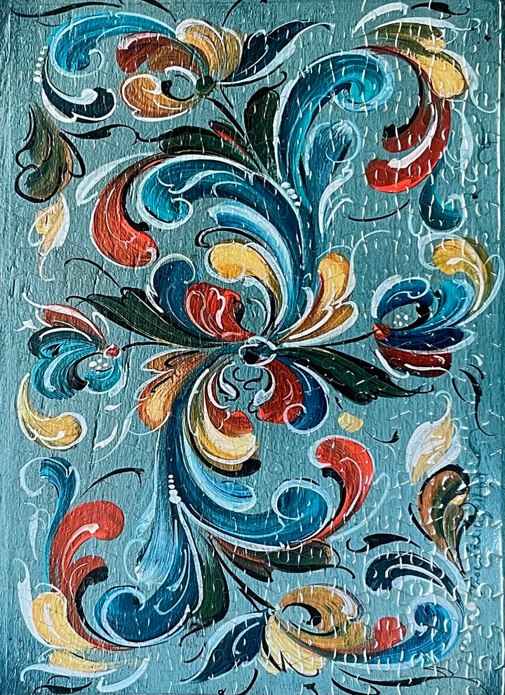 Puzzle - Lise Lorentzen Rosemaling