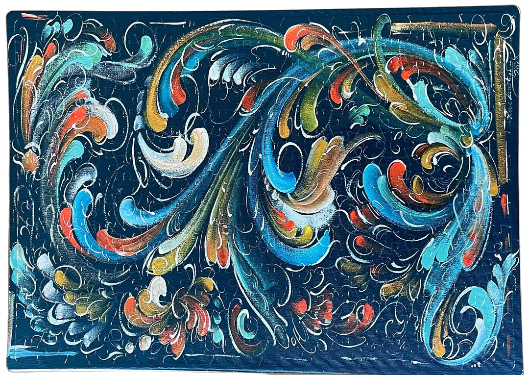 Puzzle - Lise Lorentzen Rosemaling