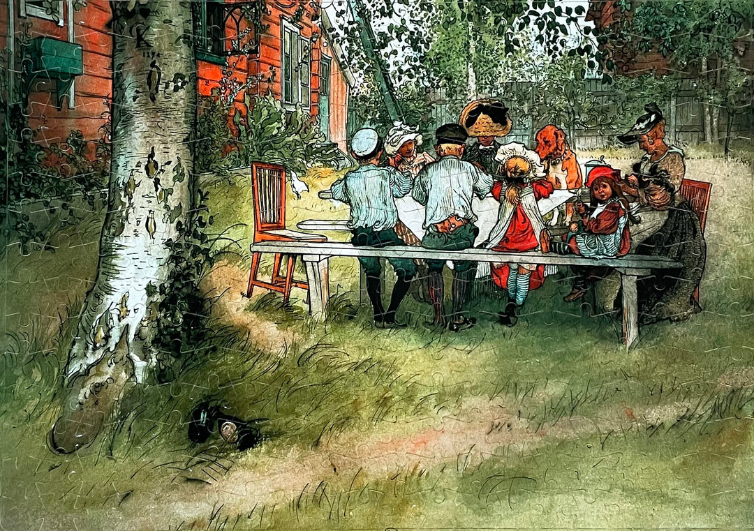 Puzzle - Carl Larsson Breakfast under the Big Birch