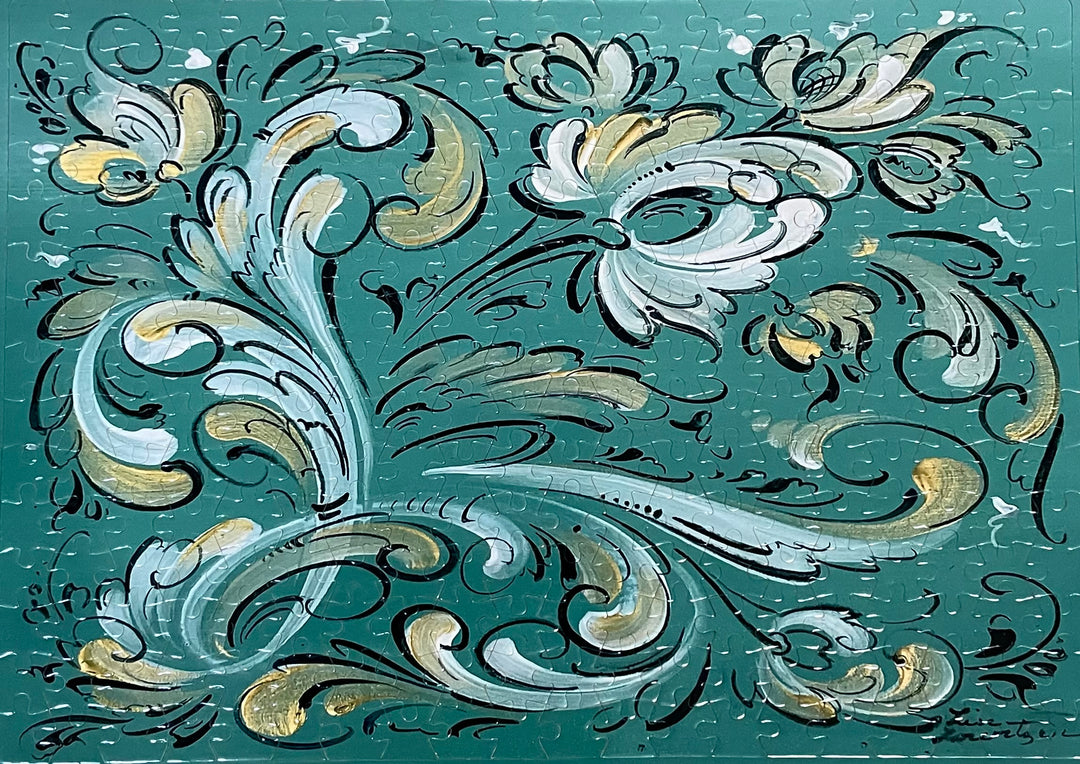 Puzzle - Lise Lorentzen Rosemaling