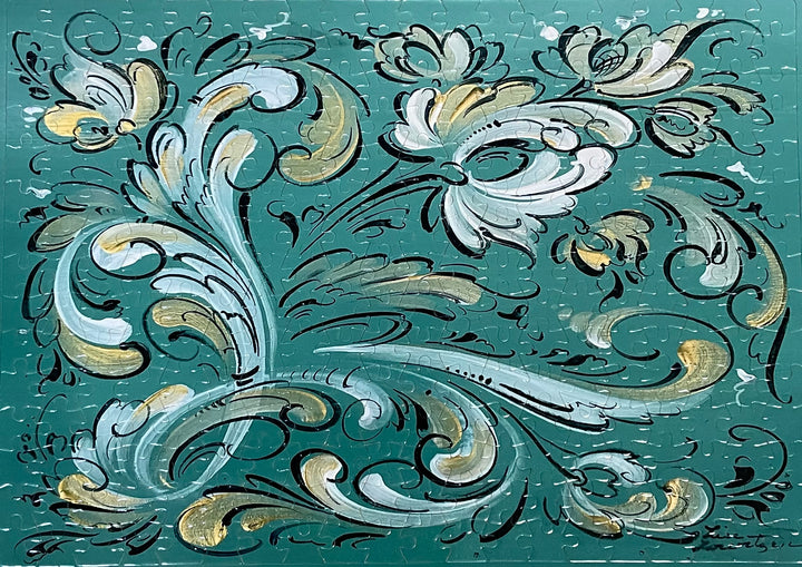 Puzzle - Lise Lorentzen Rosemaling