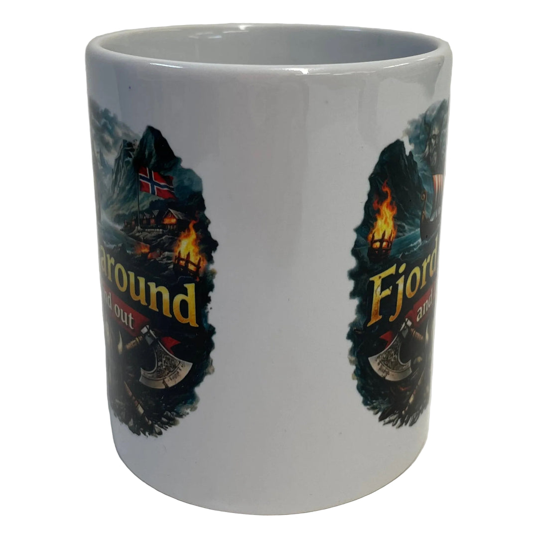 Fjord around and Find out coffee mug