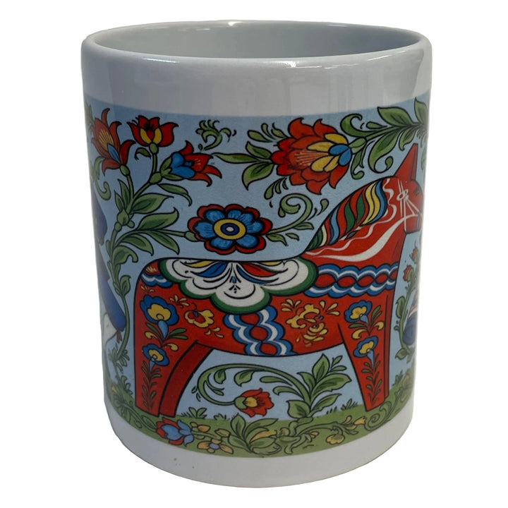 Dancers & Dala Horse coffee mug