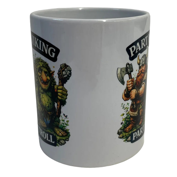 Part Viking Part Troll coffee mug