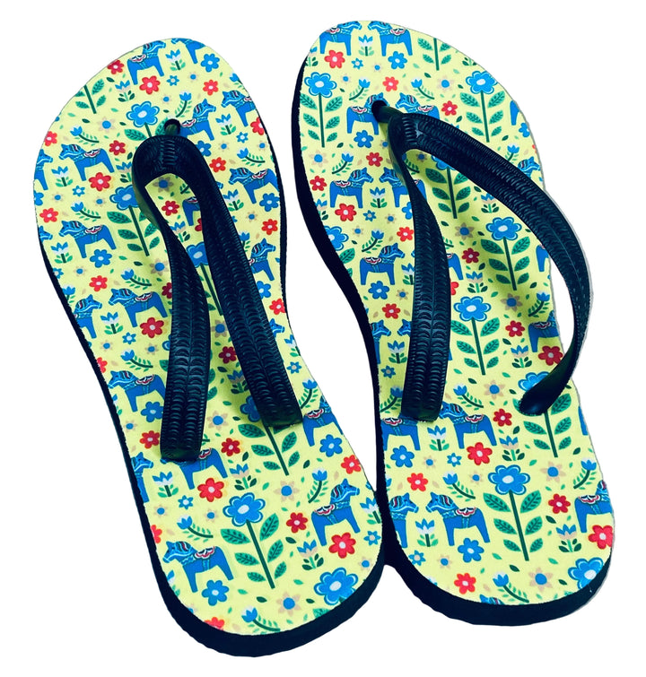 Flip Flop Sandals - Dala horses