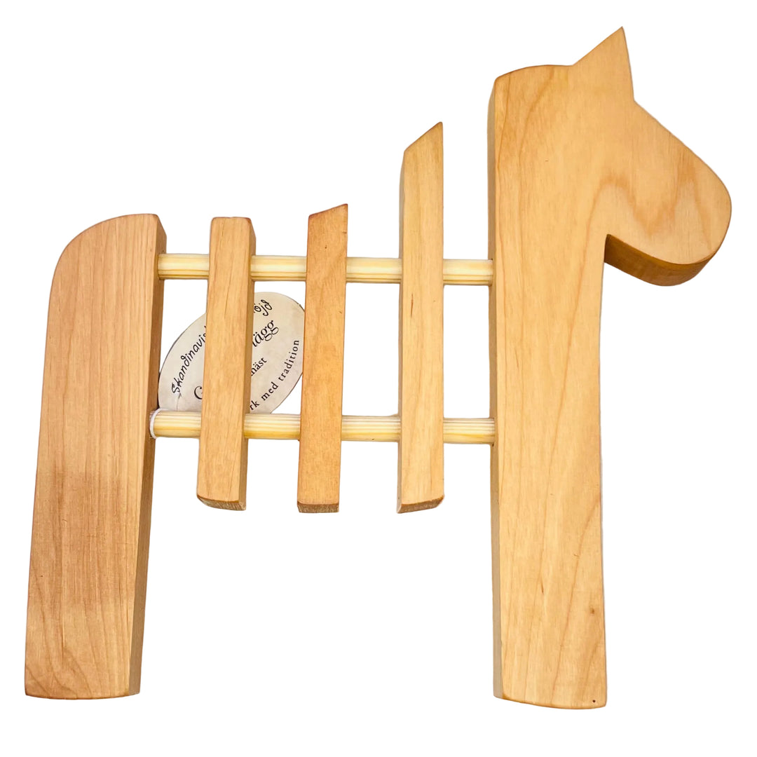 Dala Horse Wooden Trivet Hot pad