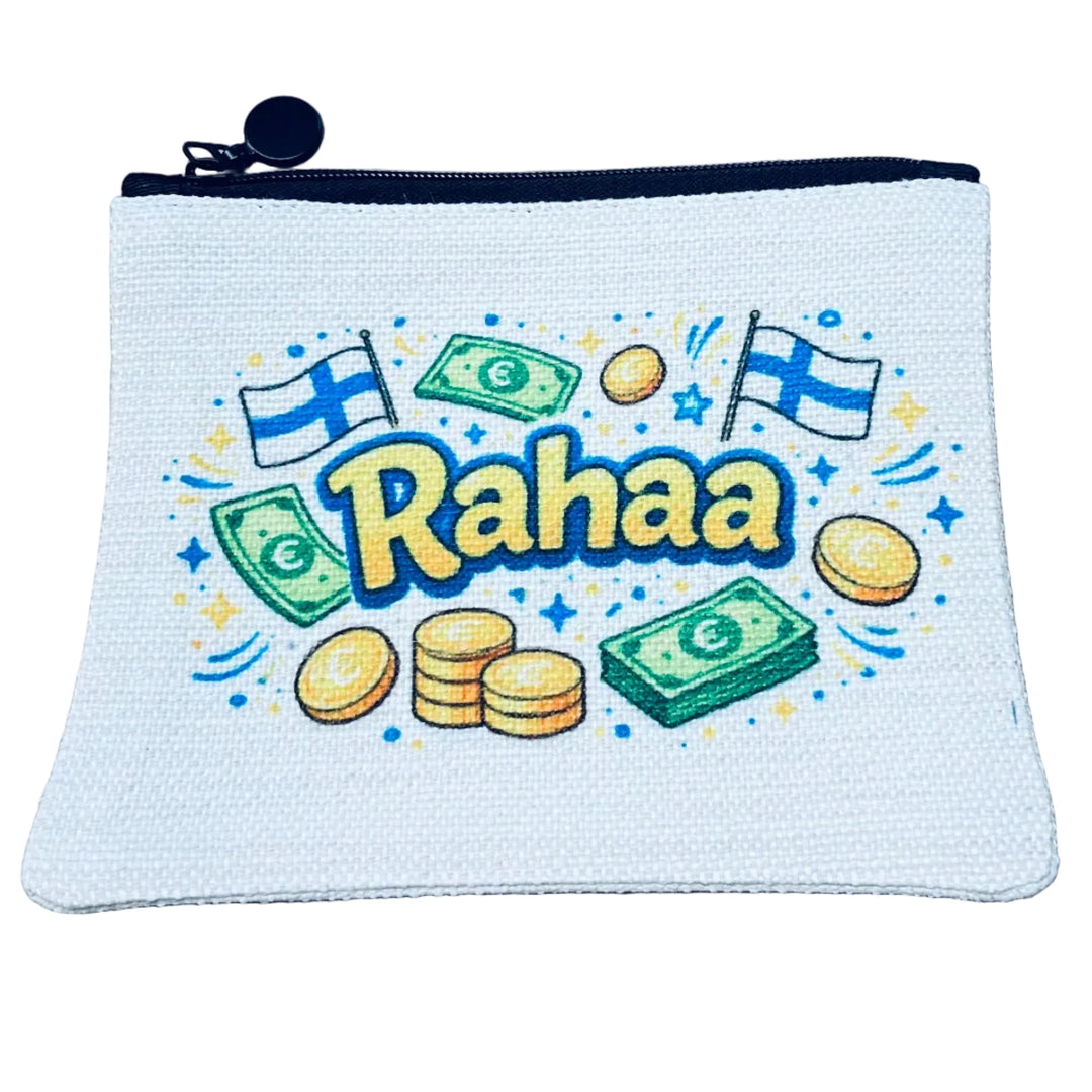 Zippered Pouch Coin Purse - Rahaa