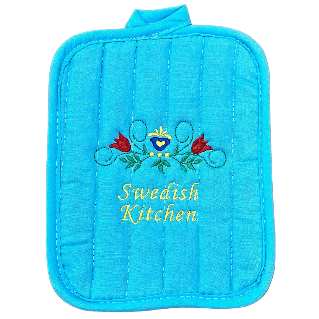 Pot holder - Swedish Kitchen on Aqua