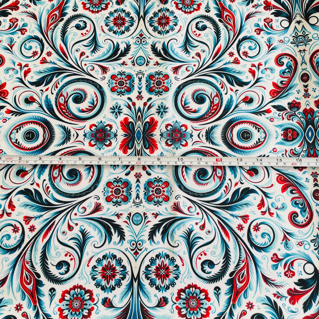 Fabric Rosemaling