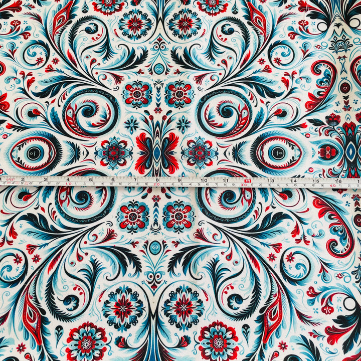 Fabric Rosemaling