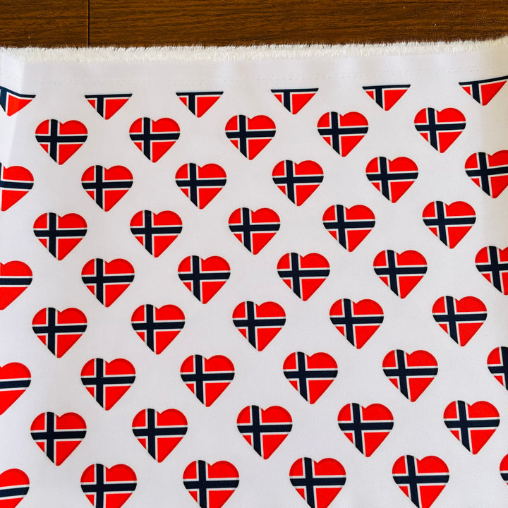 Fabric Norway Hearts