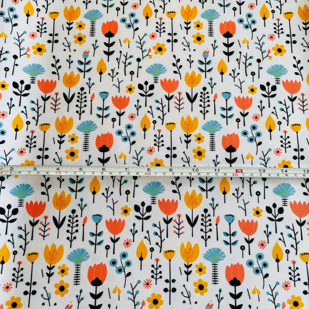 Fabric Summer Flowers