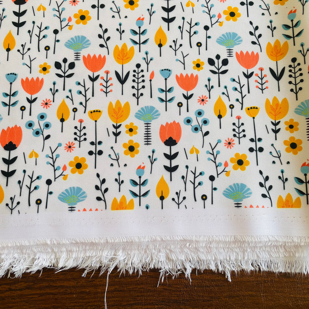 Fabric Summer Flowers