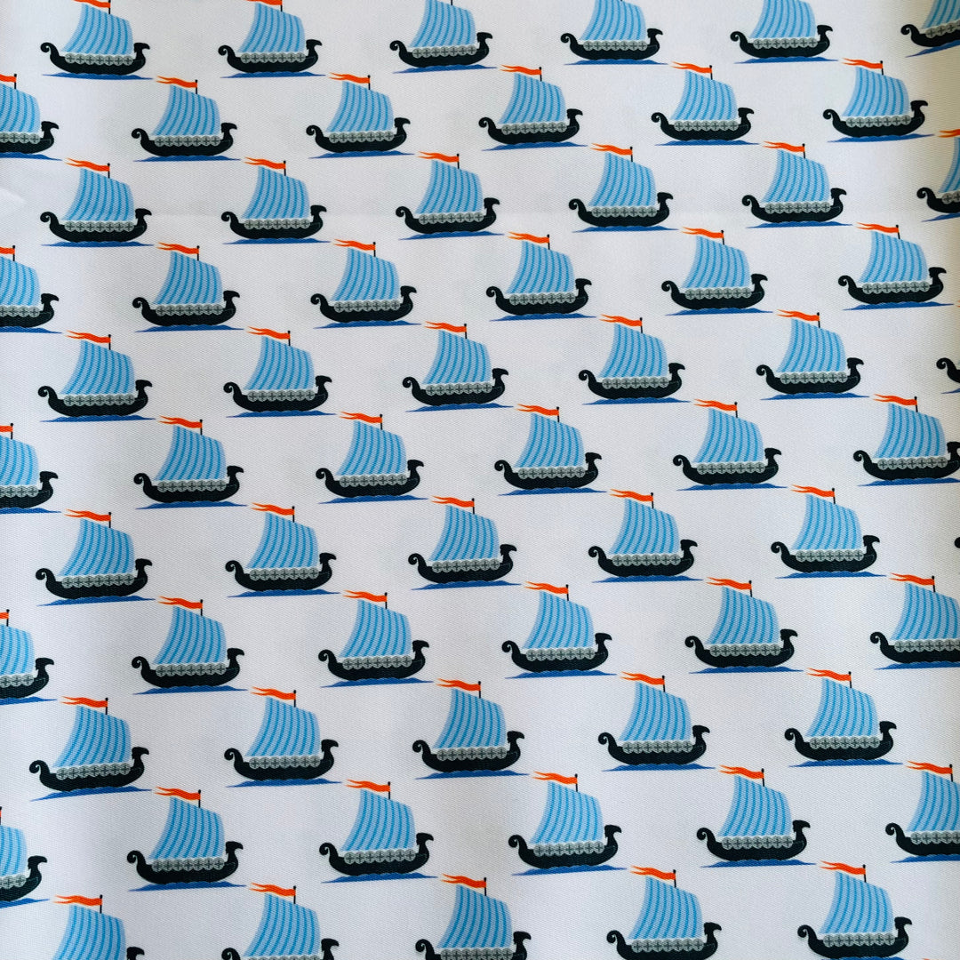 Fabric Viking Ships