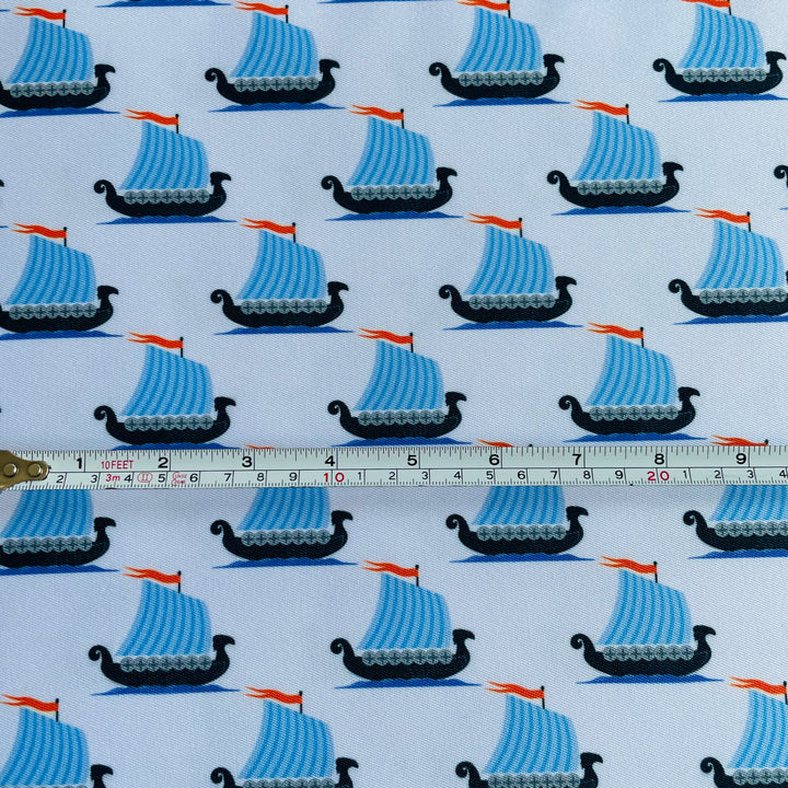 Fabric Viking Ships