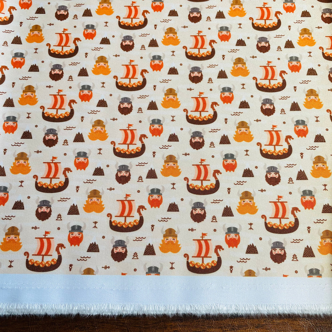 Fabric Vikings & Viking Ships