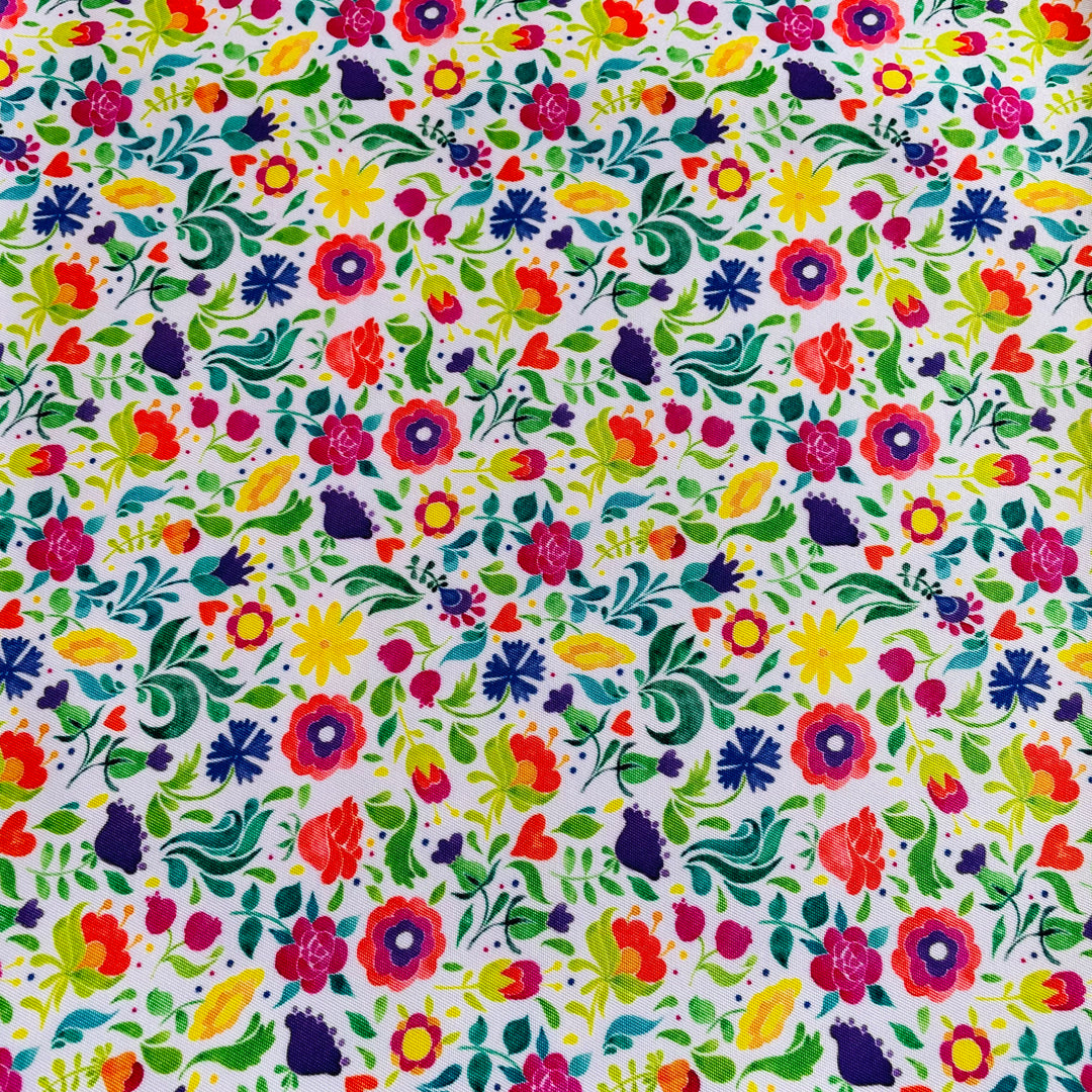 Fabric Sunny Flowers