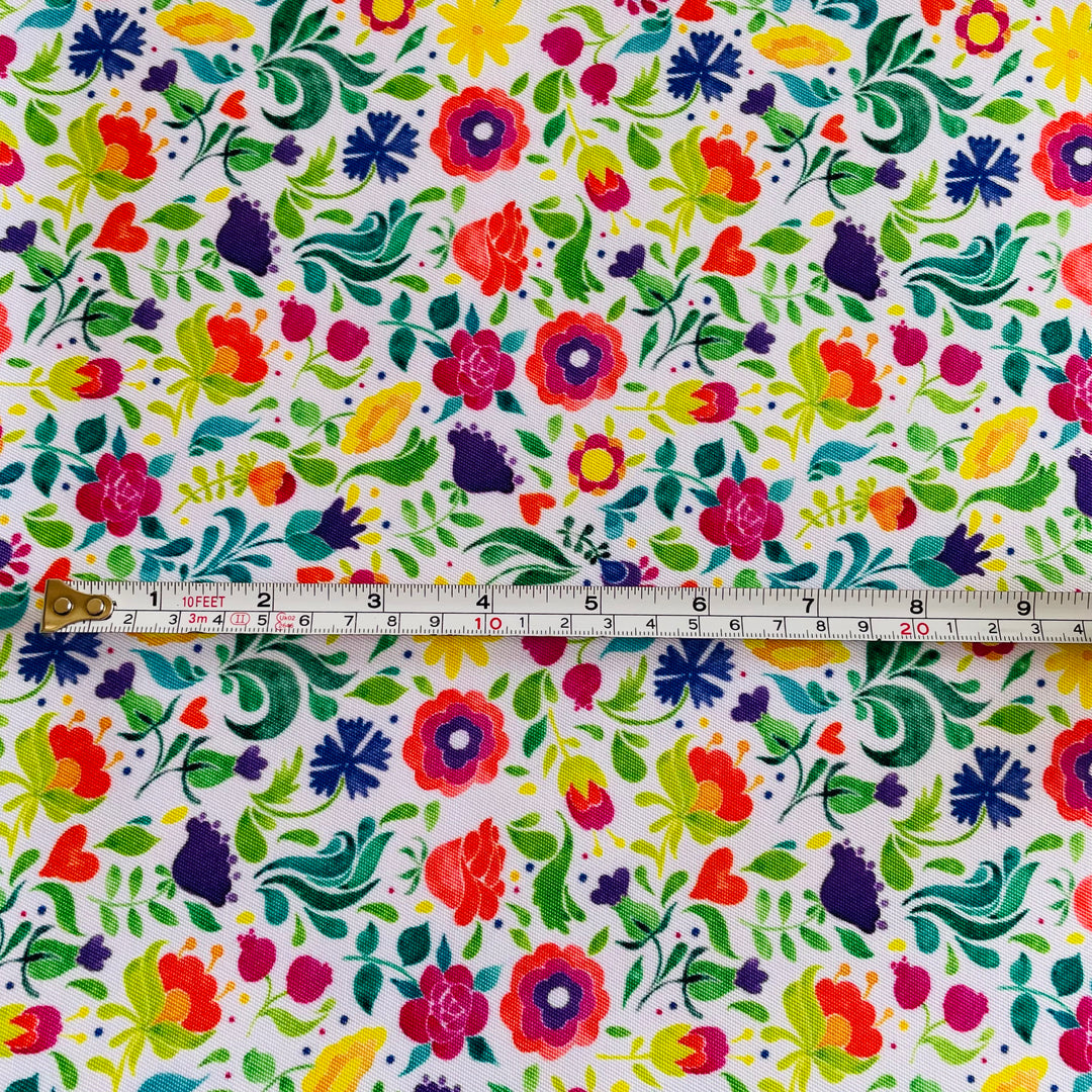 Fabric Sunny Flowers