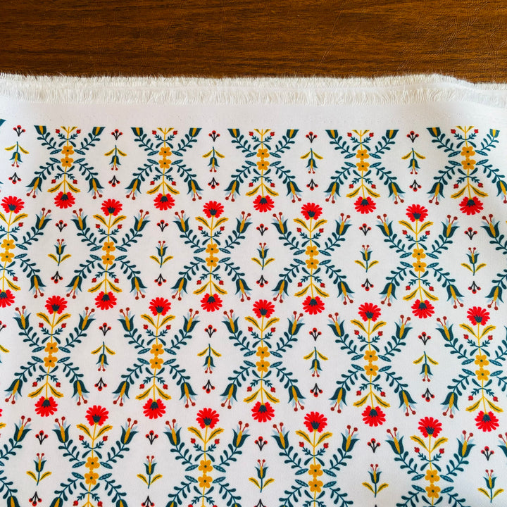 Fabric Folk Art Flowers