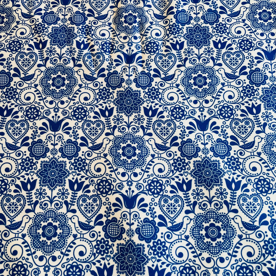Fabric Folk Art with Birds