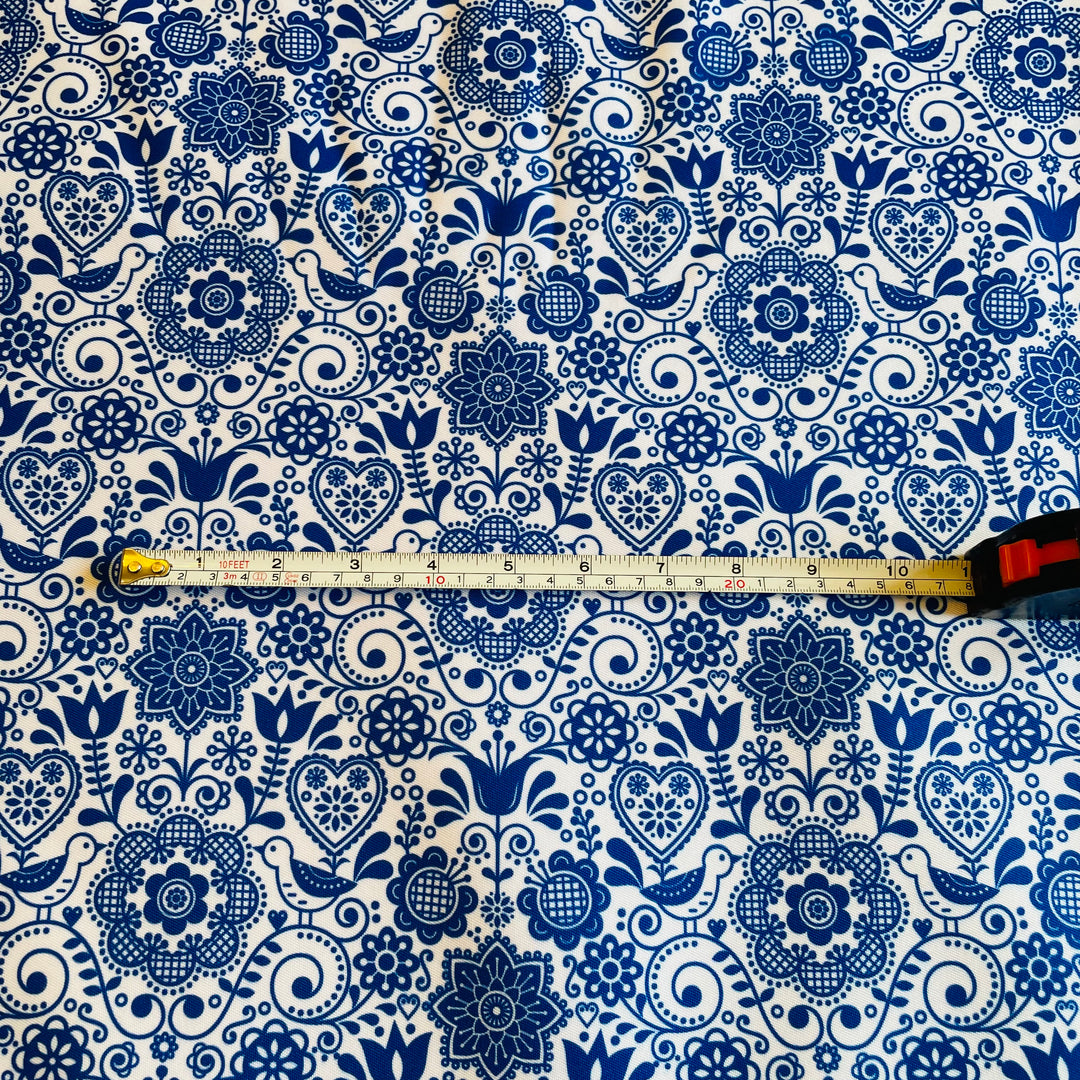 Fabric Folk Art with Birds