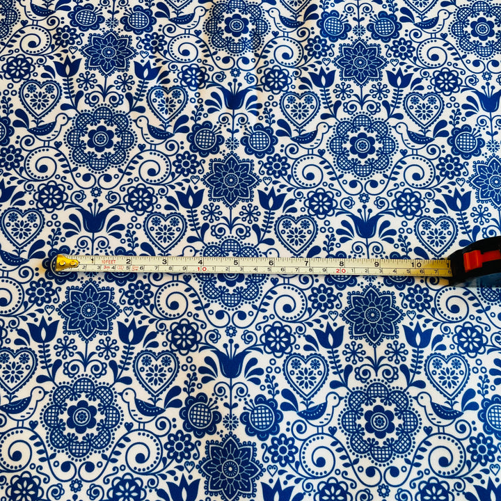 Fabric Folk Art with Birds