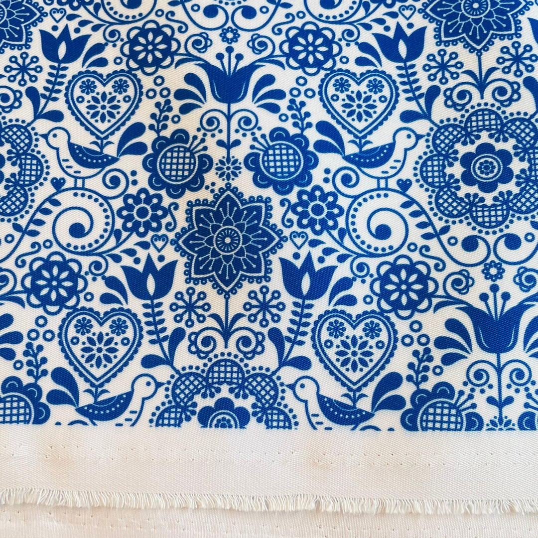 Fabric Folk Art with Birds