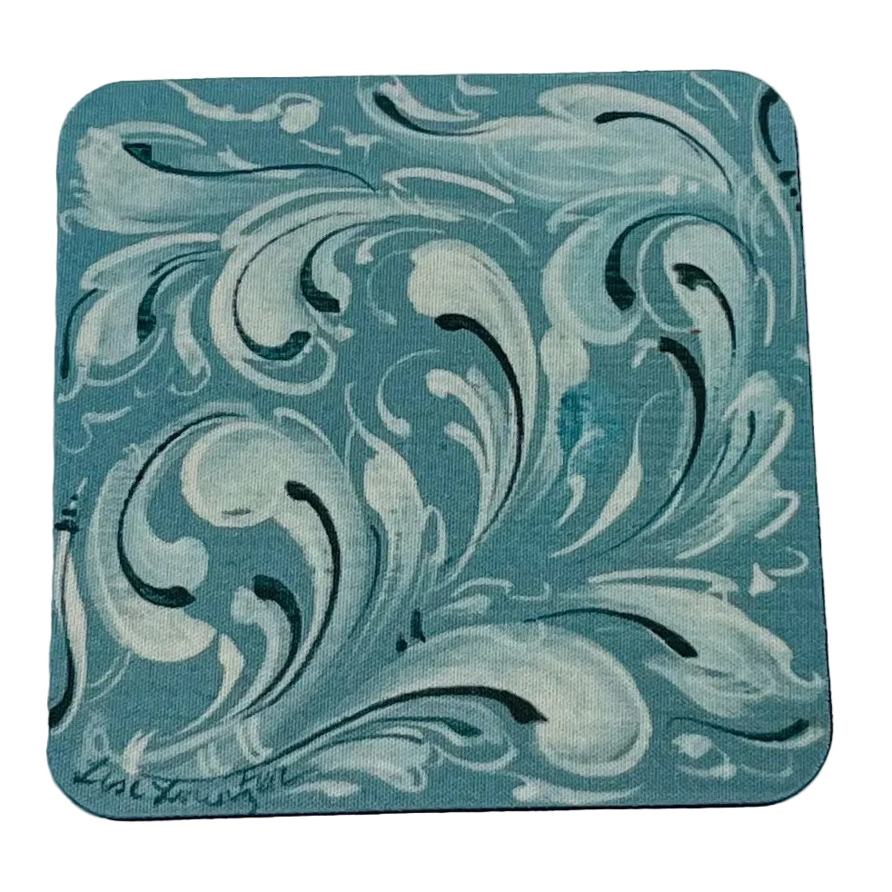 Lise Lorentzen Rosmaling Coasters Box of 6