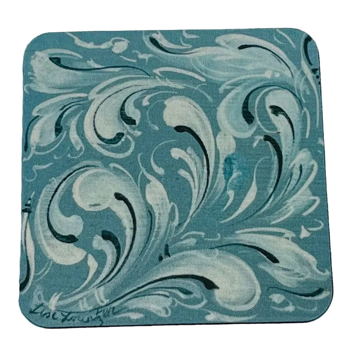 Lise Lorentzen Rosmaling Coasters Box of 6