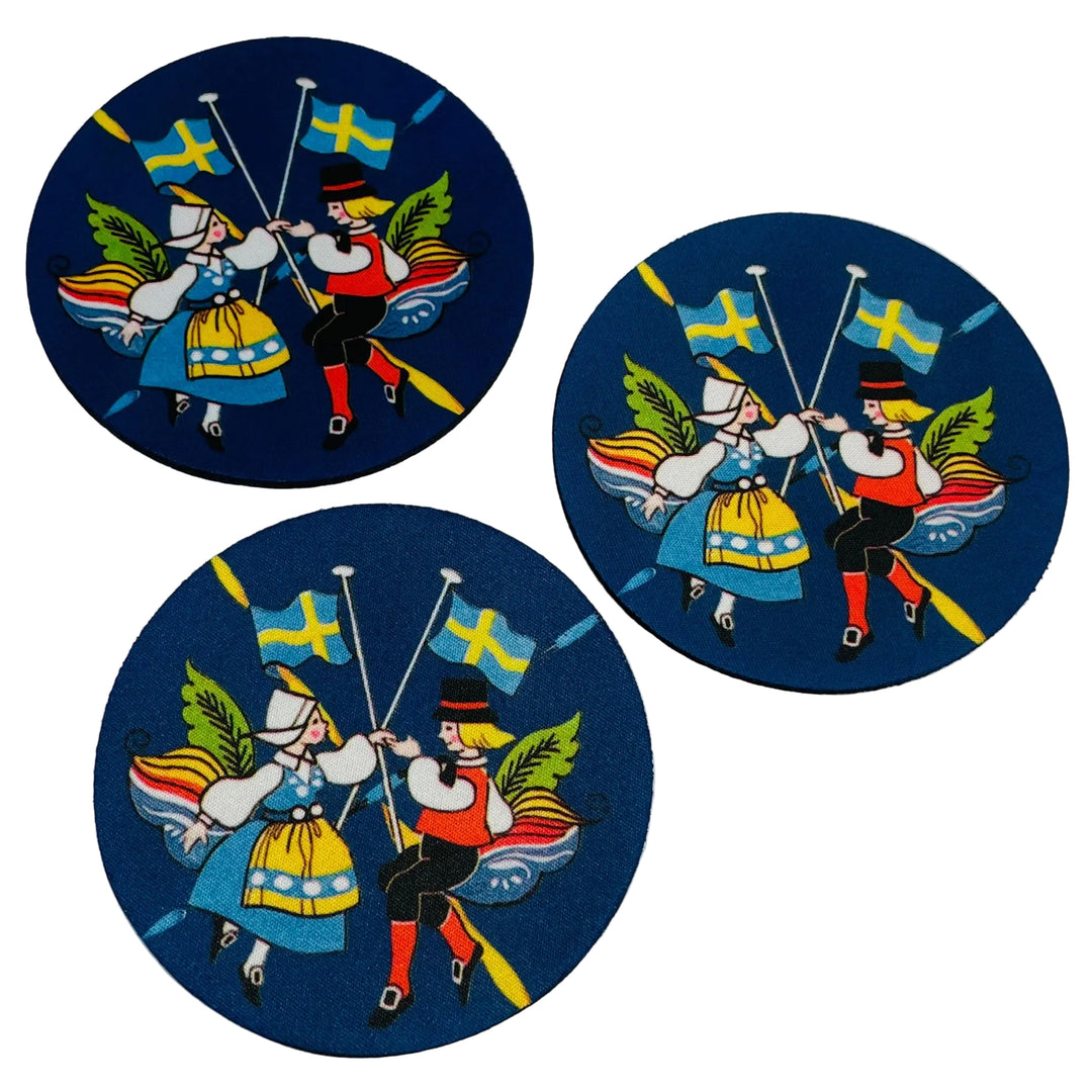 Swedish Dancer Coasters Box of 6
