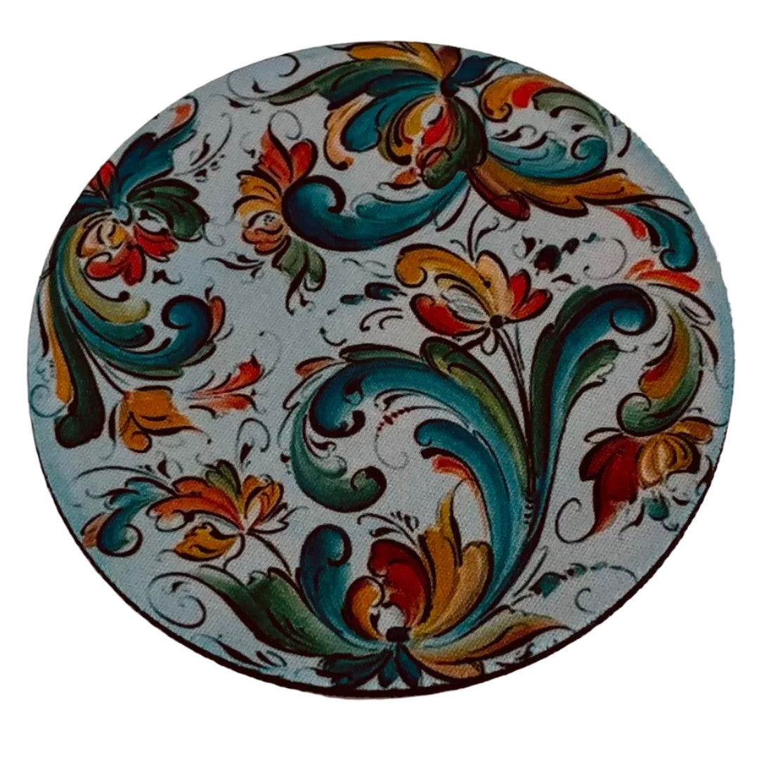 Lise Lorentzen Rosemaling Coasters Box of 6