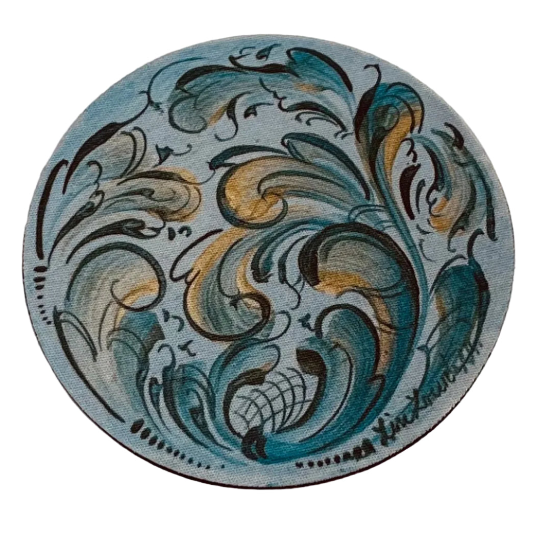 Lise Lorentzen Rosemaling Coasters Box of 6