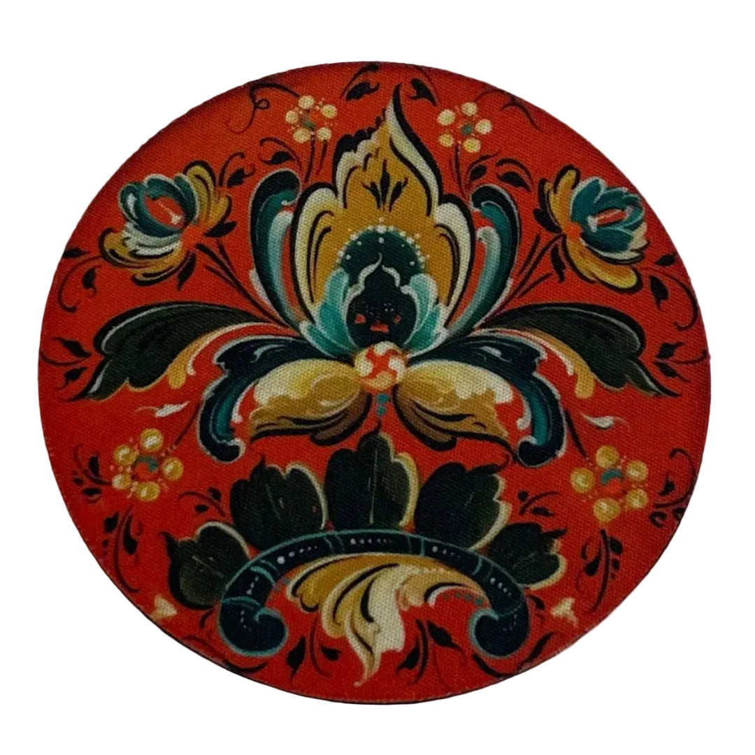 Lise Lorentzen Rosemaling Coasters Box of 6