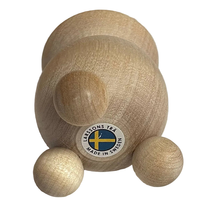 Natural Wood Candle Holder