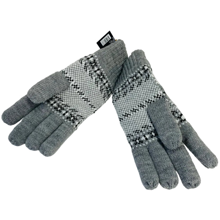 Knit gloves - Snowflake star