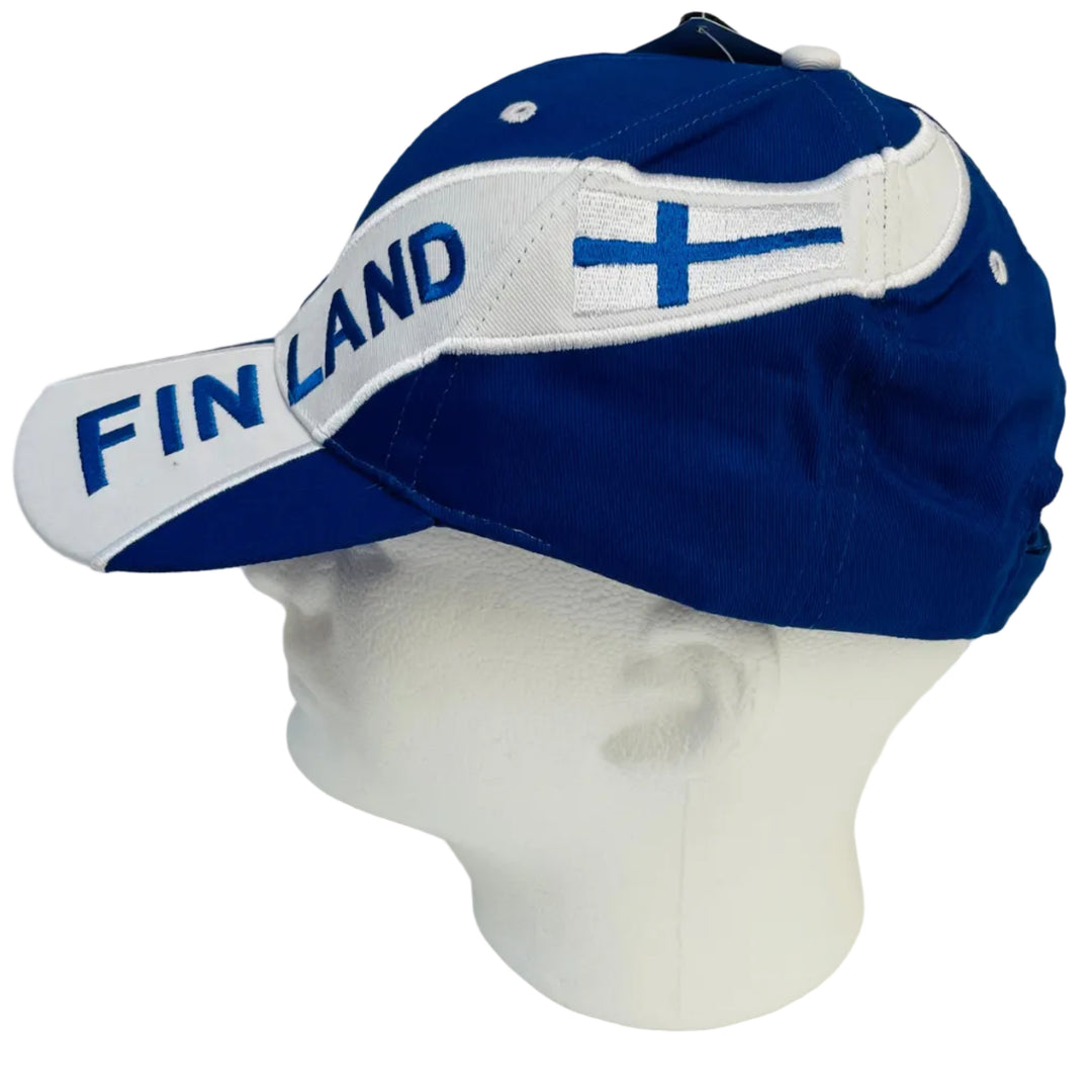 Finland flag baseball cap