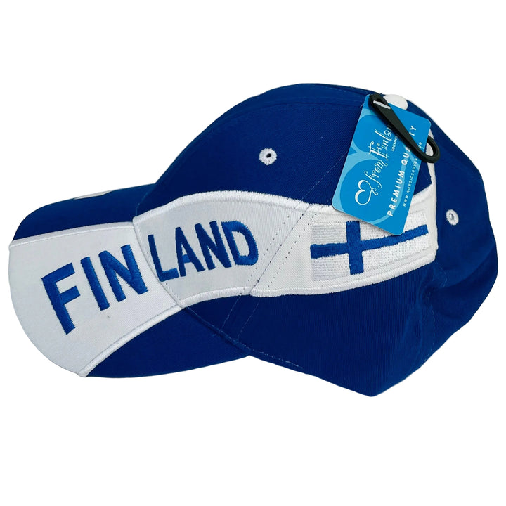 Finland flag baseball cap