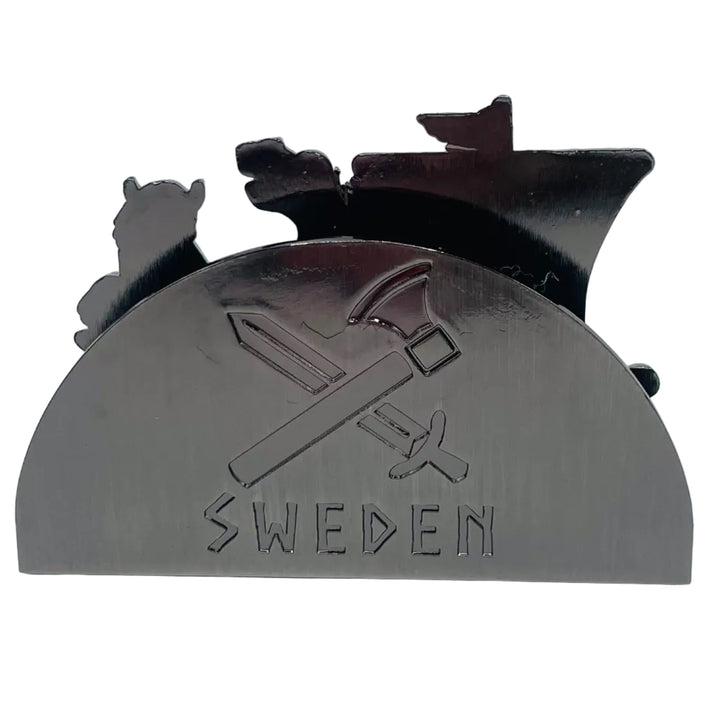 Viking and Viking Ship Napkin, Business card or Mail Holder